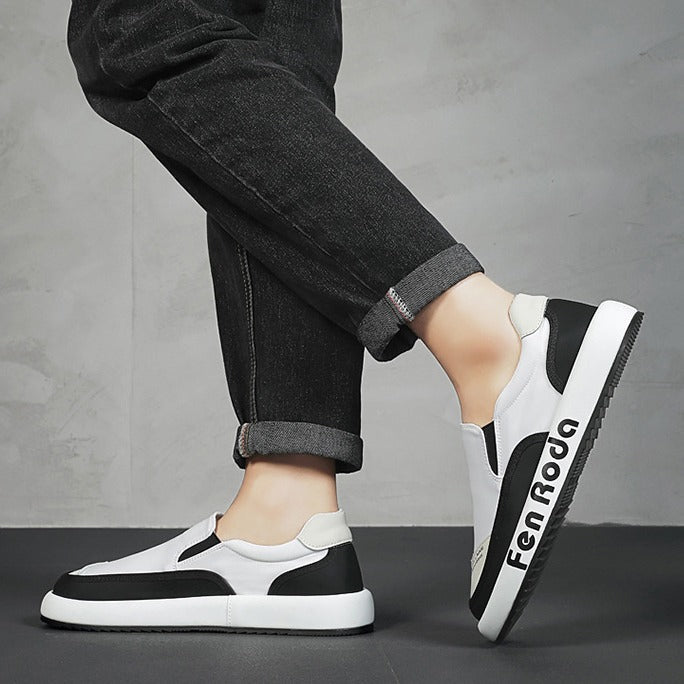 Damen Sneaker Bequem Slip-On Schuhe Rutschfest Modern