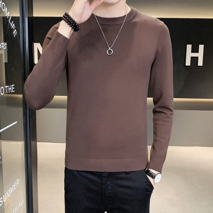 Herren Strickpullover Hochwertig Modern Schwarz