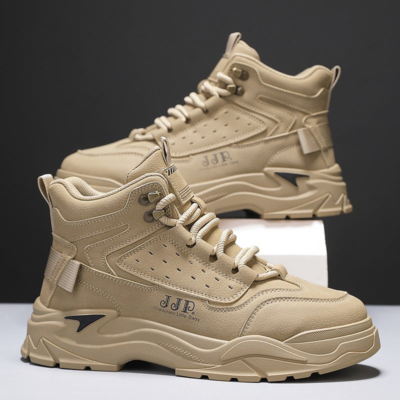 Damen Sneaker High-Top Sportlich Bequem Laufsohle