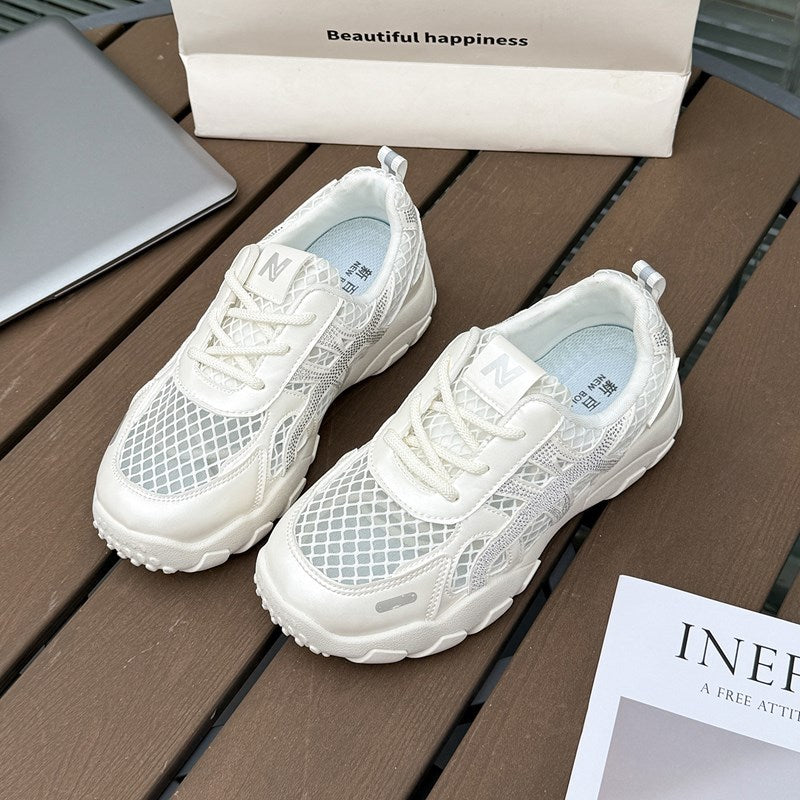 Damen Sneaker Freizeitschuhe Atmungsaktiv Komfortabel