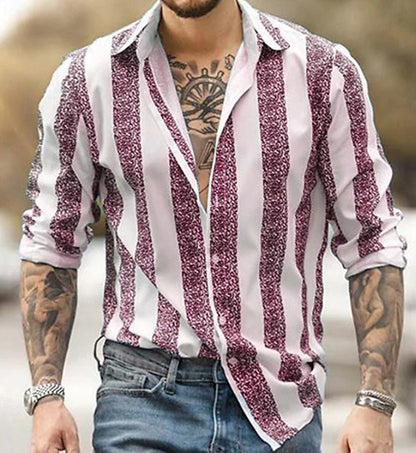 Herren Hemd Modern Schick Elegант