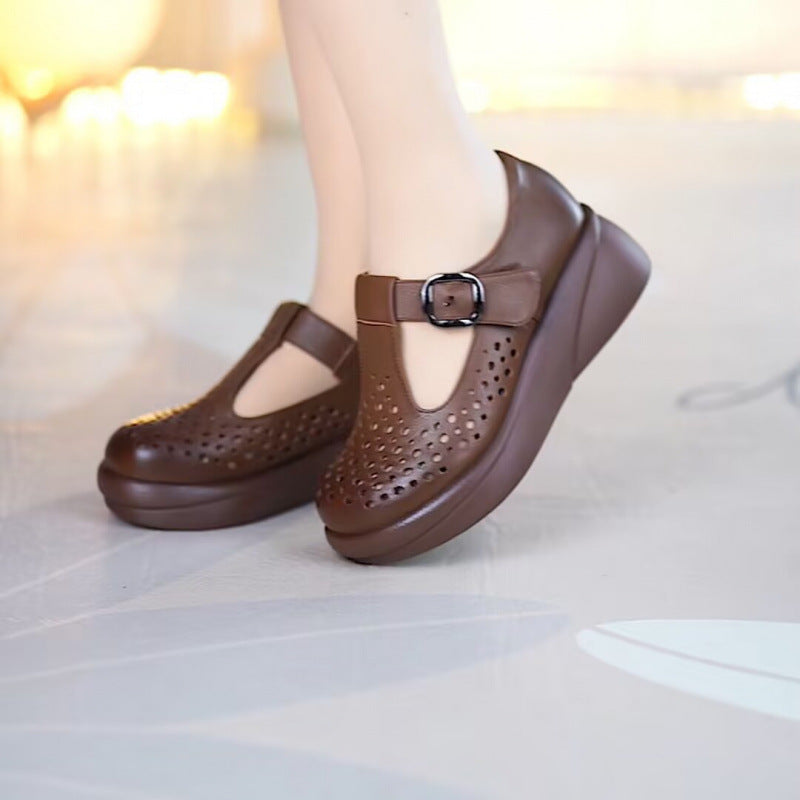 Damen Clogs Bequem Atmungsaktiv Riemchen Design