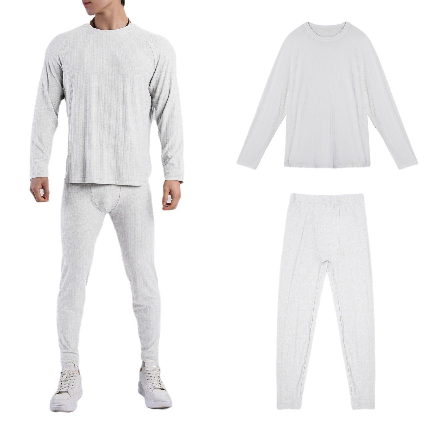 Herren Thermo-Set Warm Isolierend Feuchtigkeitsabweisend