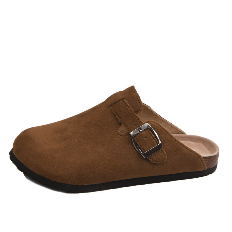 Herren Clog Bequem Wildleder Ergonomisch