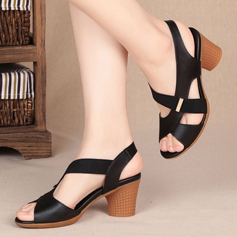 Damen Sandalen Riemchen Komfortabel Elegant Hochzeitsschuhe - BerlinGlamour