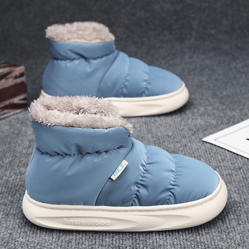 Damen Hausschuhe Stiefel Kuschelig Warm Winter