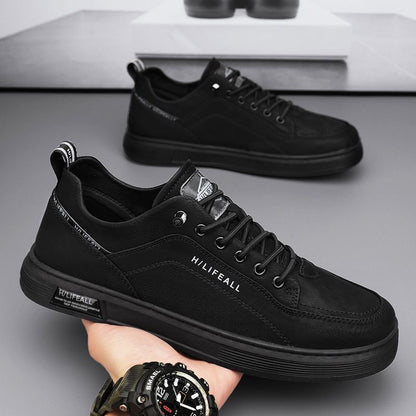 Herren Sneaker Atmungsaktiv Urban Style Schwarz
