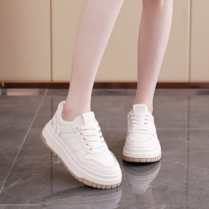 Damen Sneaker Bequem Dicke Sohle Sportlich