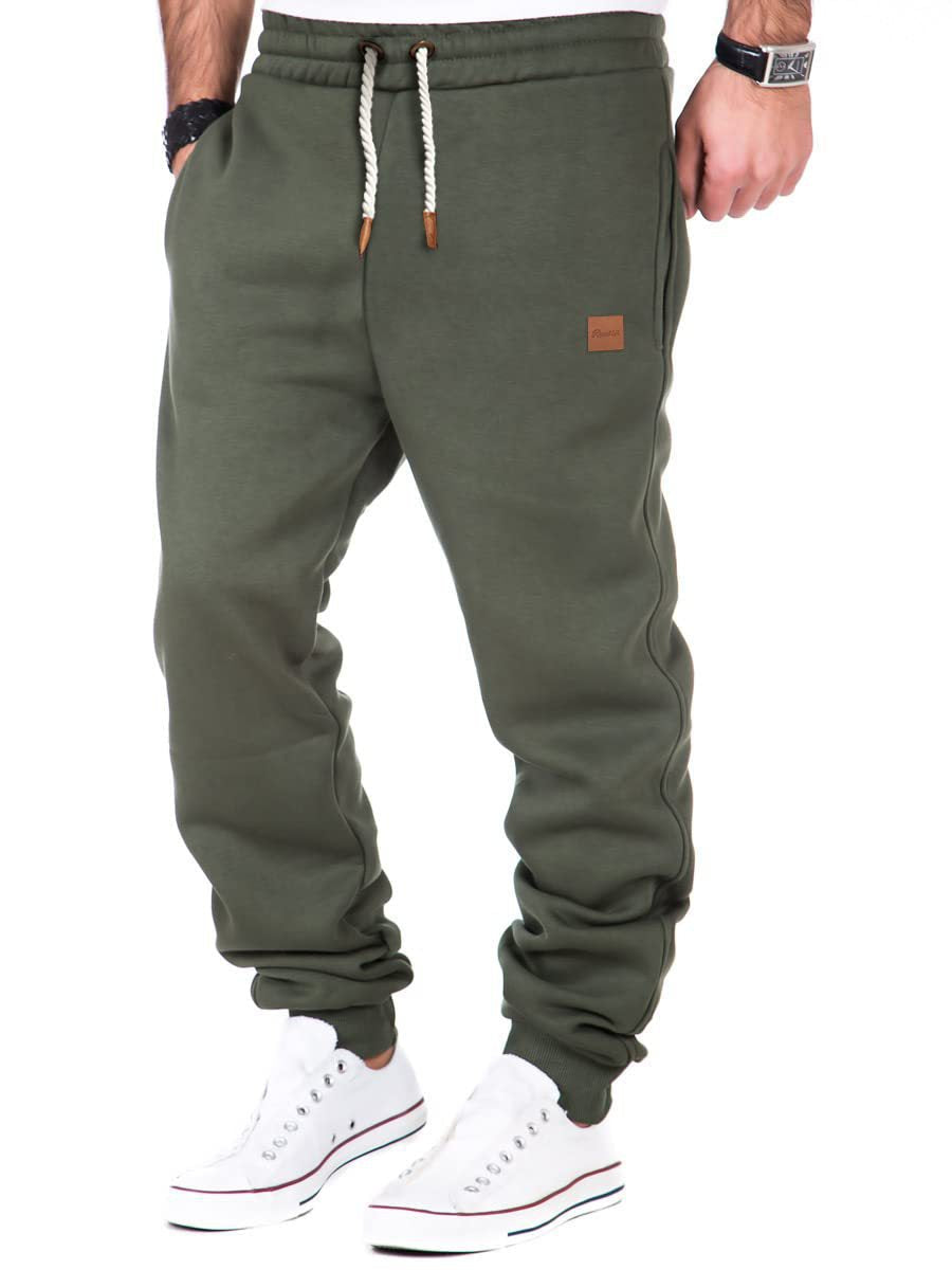Bequeme Herren Sweathose Elastisch Mit Kordelzug