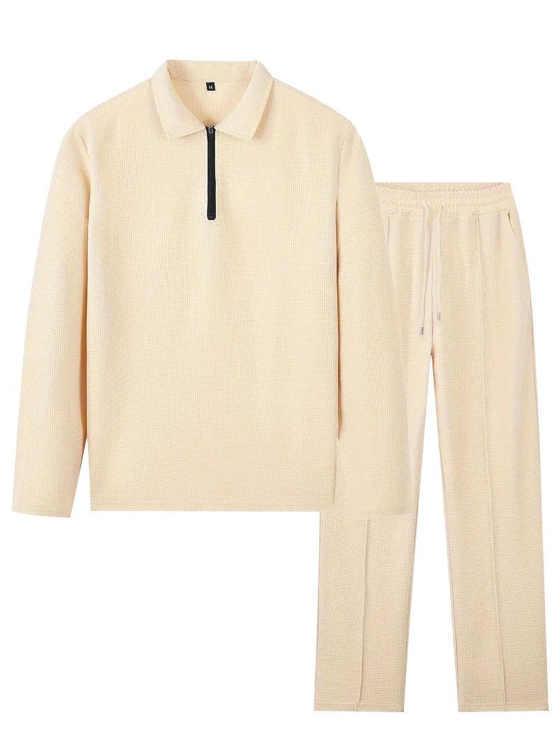 Herren Sportset mit Reißverschluss Pullover und Jogginghose