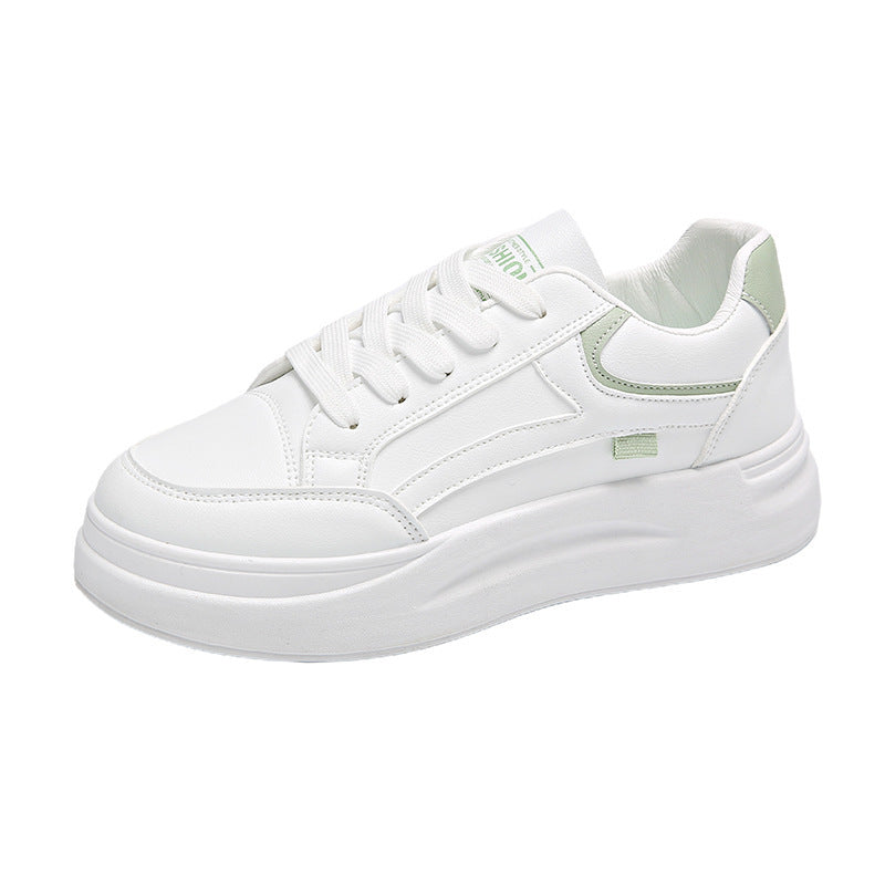 Damen Plateausneaker Hoch mit Weicher Sohle Moderne Design