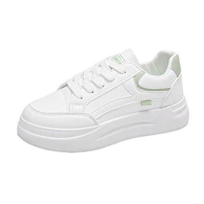 Damen Plateausneaker Hoch mit Weicher Sohle Moderne Design