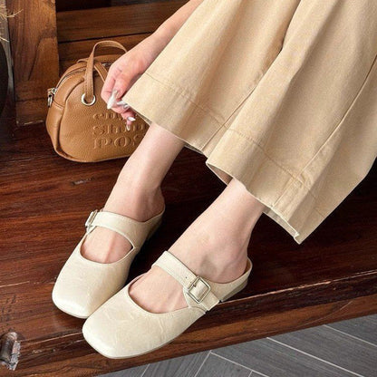 Damen Schuhe Mary Jane Bequem Verstellbarer Riemen
