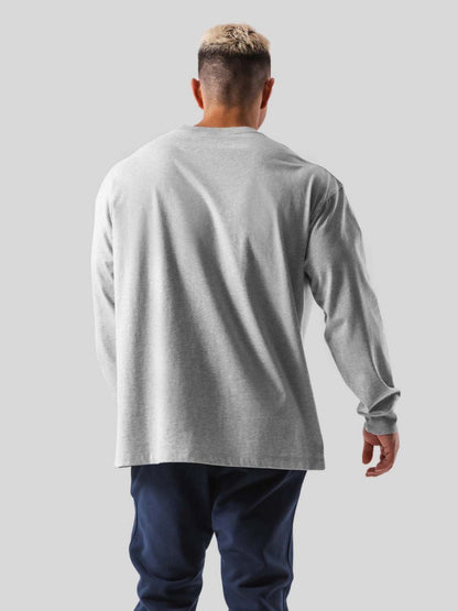 Herren Langarmshirt Leicht Atmungsaktiv Komfort