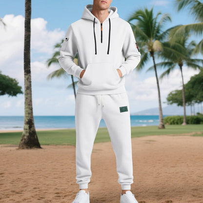 Herren Sweatset Sportlich mit Taschen und Kordelzug