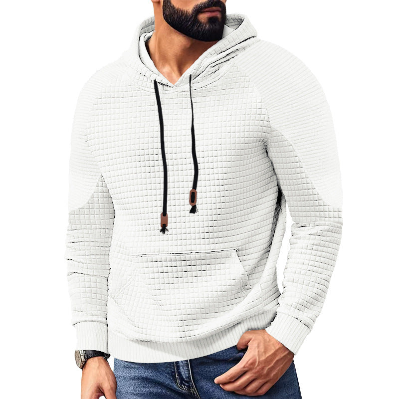 Herren Kapuzenpullover Modern Berlin Style Grau