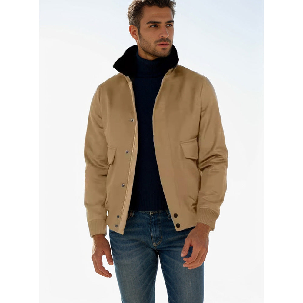 Herren Steppjacke Funktionell Stylish Winter