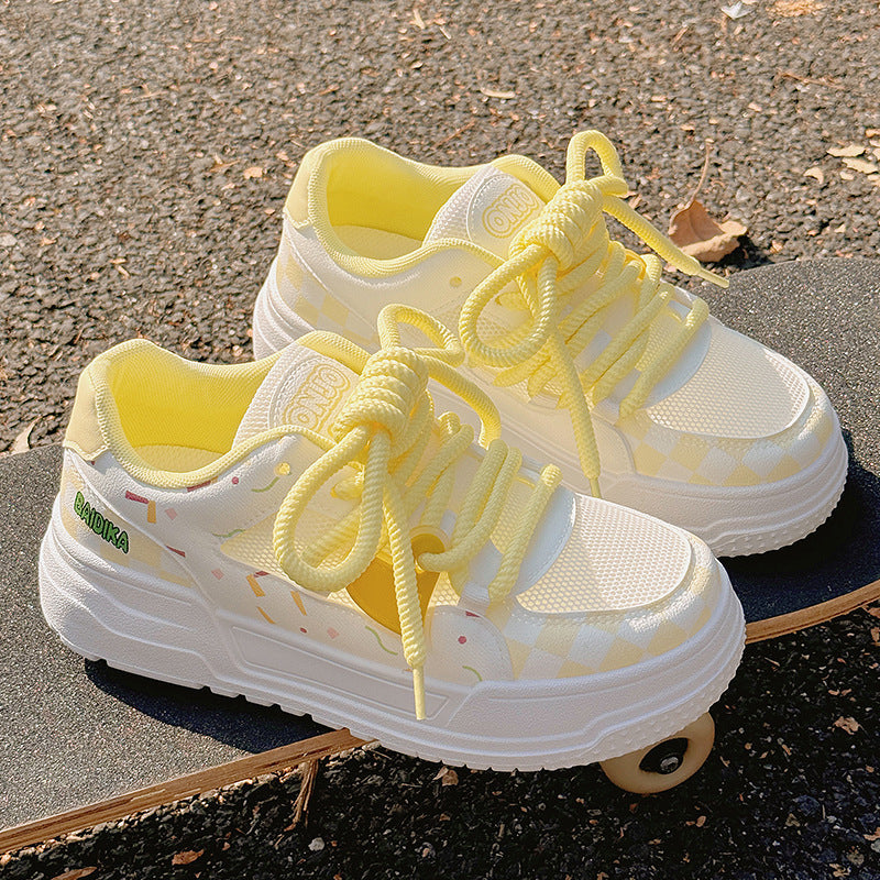 Damen Sneaker Sportlich Modern Design