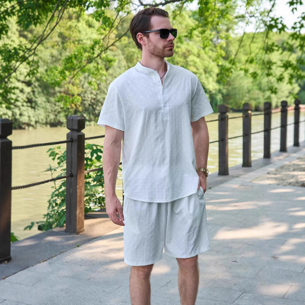Herren Freizeitoutfit Atmungsaktiv Moderner Schnitt