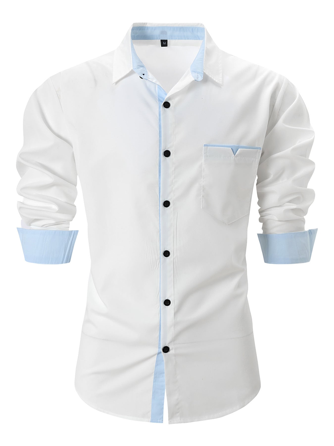 Herren Hemd Kontrastkragen Elegantes Design Berlin