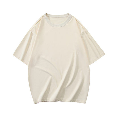 Damen T-Shirt Oversized Lässig Baumwolle