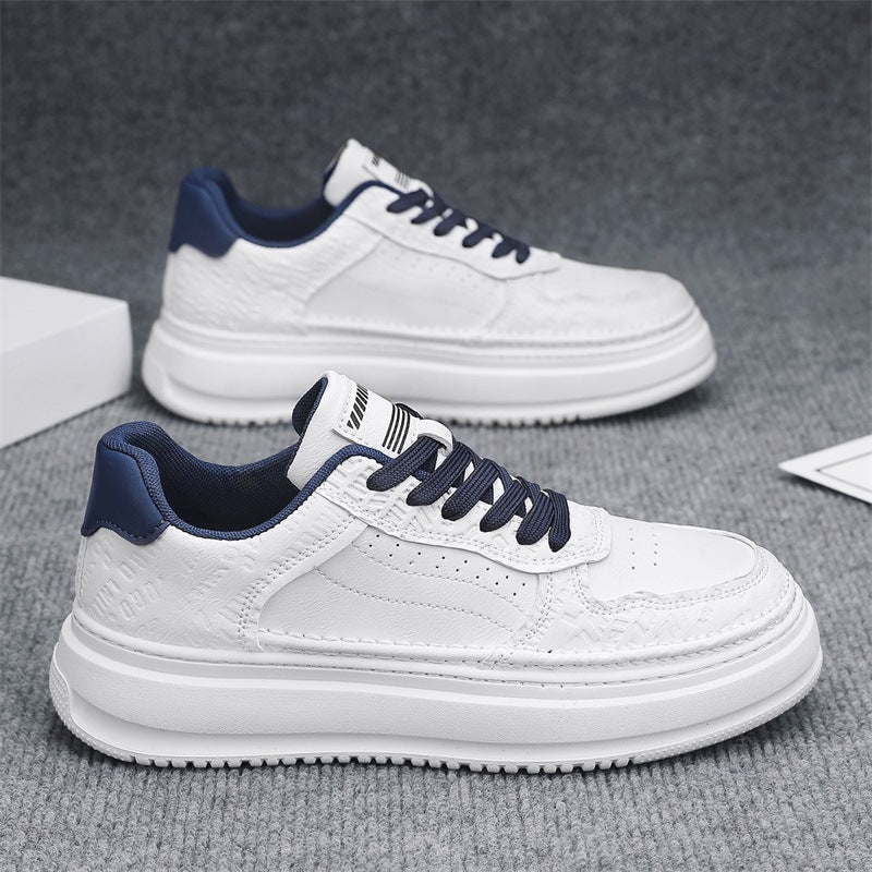 Damen Leder Sneaker Komfortabel Mit Dämpfung Modern
