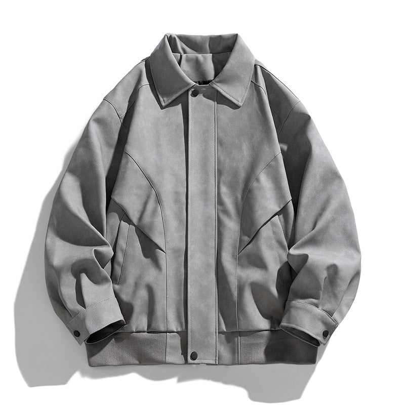 Herren Oversize Jacke Bequem Modern