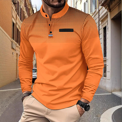 Herren Poloshirt Elegantes Modell Slim Fit