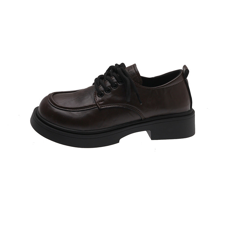 Damen Schnürschuhe Elegant Rutschfest Moderne Sohle