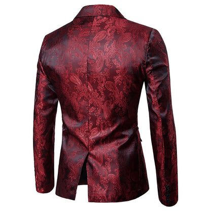 Herren Anzug Moderner Jacquard Stil Berlin