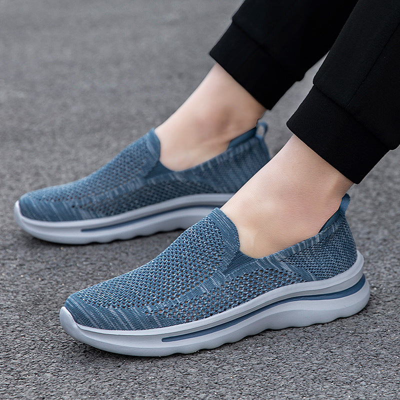 Damen Sneaker Slip-On Atmungsaktiv Comfort Mesh