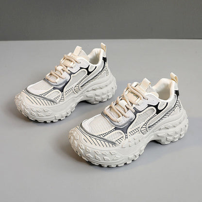 Damen Sneaker Sportlich Trendy Heidi Mode