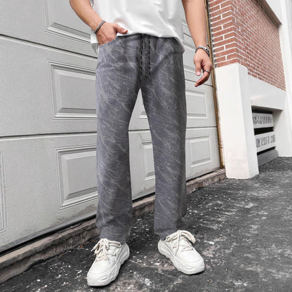 Herren Freizeithosen Elastisch Bequem Mit Muster