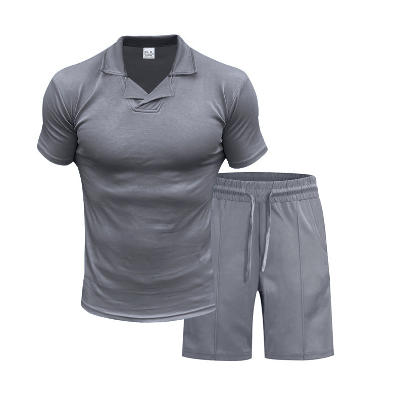 Herren Sport Set Funktionsshirt und Laufshorts