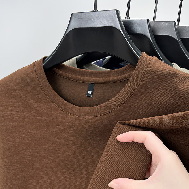 Leichtes Herren T-Shirt Atmungsaktiv Komfort Qualität - BerlinGlamour