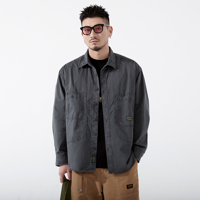 Herren Hemd mit Taschen Funktionsshirt Outdoor - BerlinGlamour