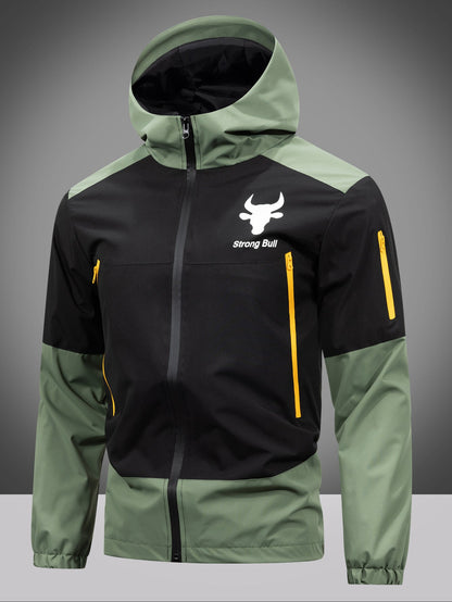 Wasserdichte Herren Outdoor-Jacke Funktionell