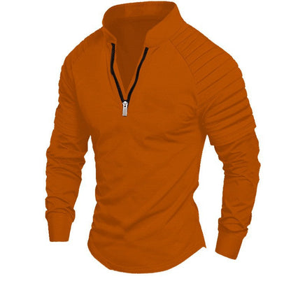 ein Beispiel: Herren Sport Langarmshirt mit stehendem Kragen und Reißverschluss 

Ich werde es jetzt ändern: Herren Sport Langarmshirt bleibt gleich, aber ich werde Adjektive