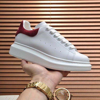 Damen Sneaker Bequem Leder Schuhe Sportlich Modern