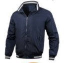 Herren Übergangsjacke Sportlich Modern Schwarz