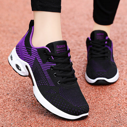 Damen Laufschuhe Sportlich Atmungsaktiv Netzstruktur - BerlinGlamour