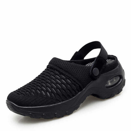 Damen Clogs Atmungsaktiv Flexibel Bequem