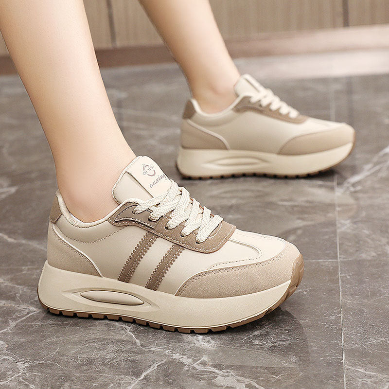 Damen Sneaker Sportlich Chunky Atmungsaktiv Komfort