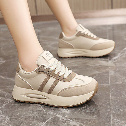 Damen Sneaker Sportlich Chunky Atmungsaktiv Komfort