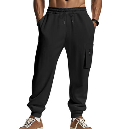 Herren Hosen Freizeit Bequem mit Seitentaschen