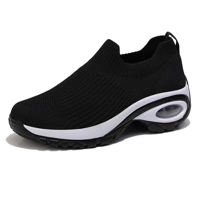 Damen Sneaker atmungsaktiv mit Stoßdämpfer Sohle
