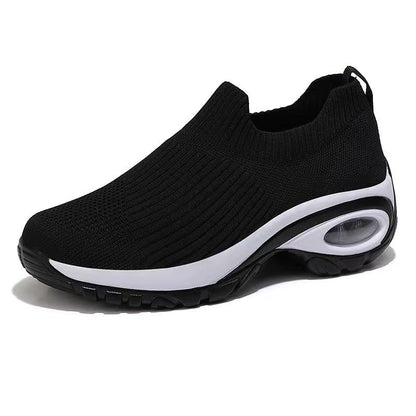 Damen Sneaker atmungsaktiv mit Stoßdämpfer Sohle