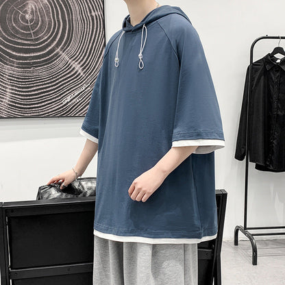 Herren Hoodie Oversized atmungsaktiv Kapuze