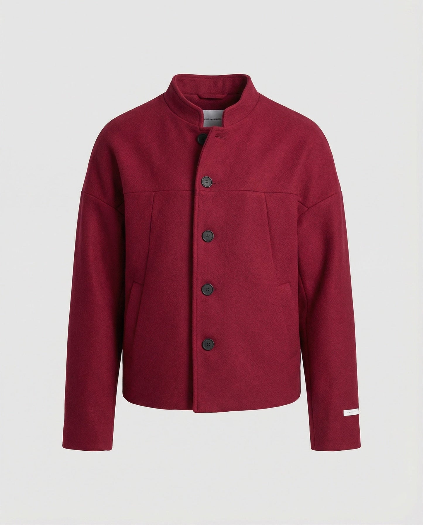 Herren Steppjacke Stehkragen Retro Chinesisch Trendig Herbst