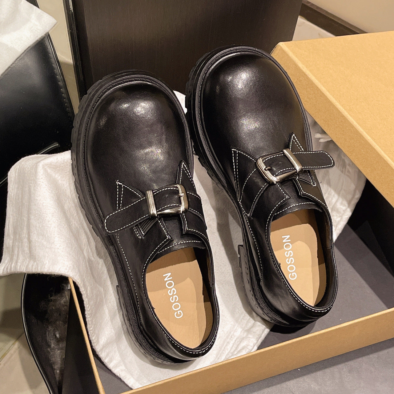 Damen Schnürschuhe Bequem Riemen Schuhe Damen - BerlinGlamour